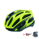 Capacete de Ciclismo com Óculos e Bandana Grátis