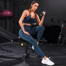 Conjunto de Treino Feminino 2 Peças Sem Costura | Legging Cintura Alta + Top Esportivo